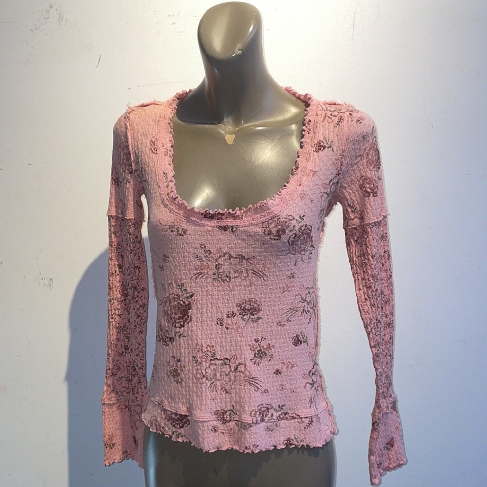We the free free people clover waffle top